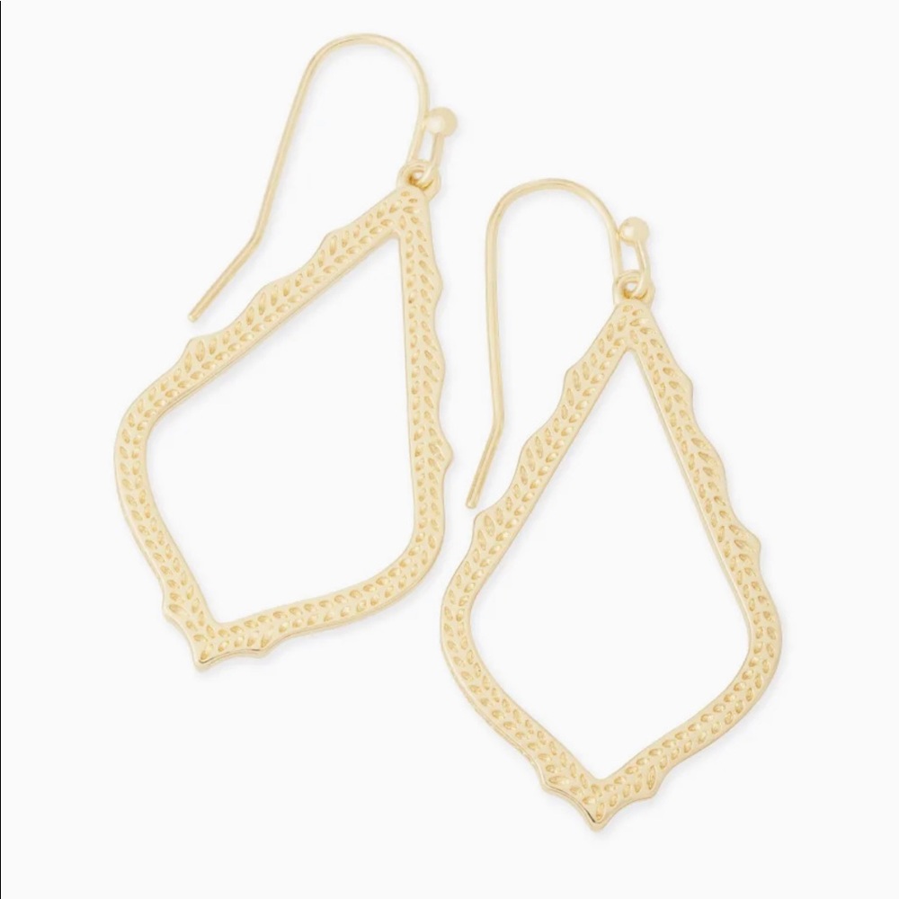 Kendra Scott Sophia Drop Gold Earrings